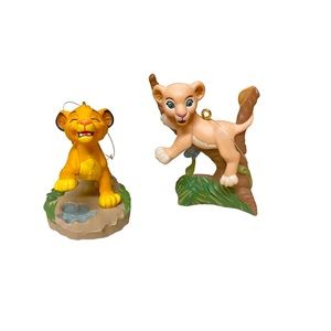 Disney’s Nala and Simba 2014 Christmas ornaments